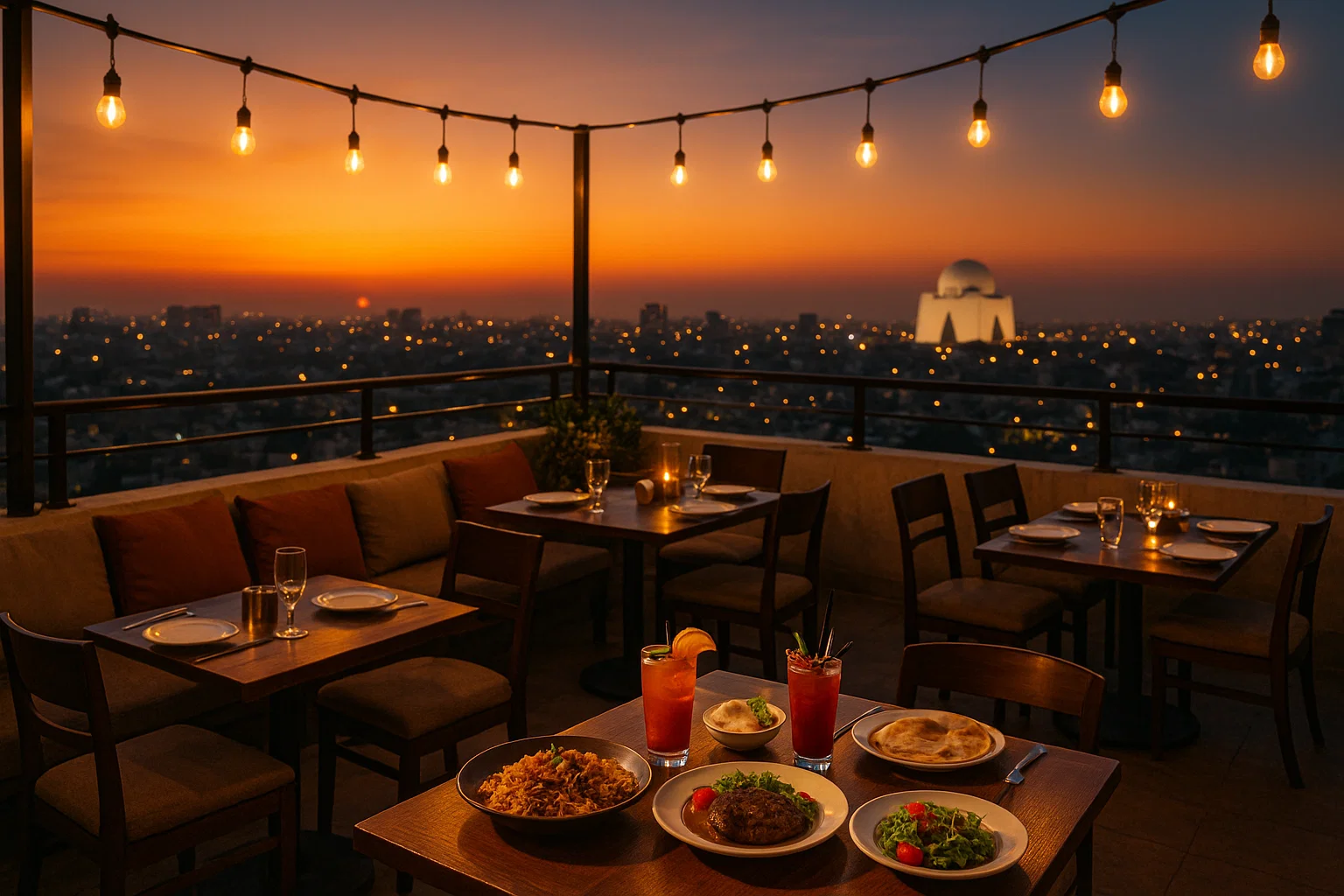 rooftop restaurants in karachi